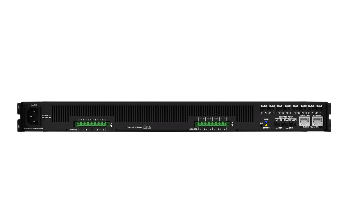 IX30:8-US 8-Channel Networked DSP Amplifier