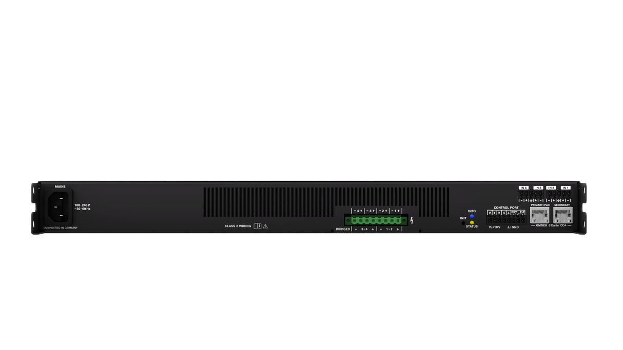 IX30:4-US 4-Channel Networked DSP Amplifier