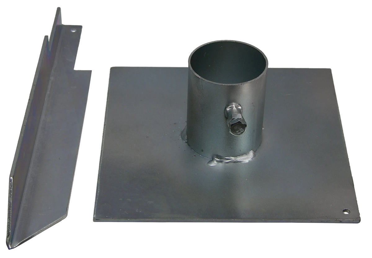 SBGP1 Ground Mounting Plate For Telescoping Mast Soil/Ground Installation