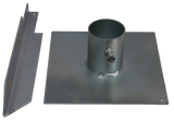 SBGP1 Ground Mounting Plate For Telescoping Mast Soil/Ground Installation