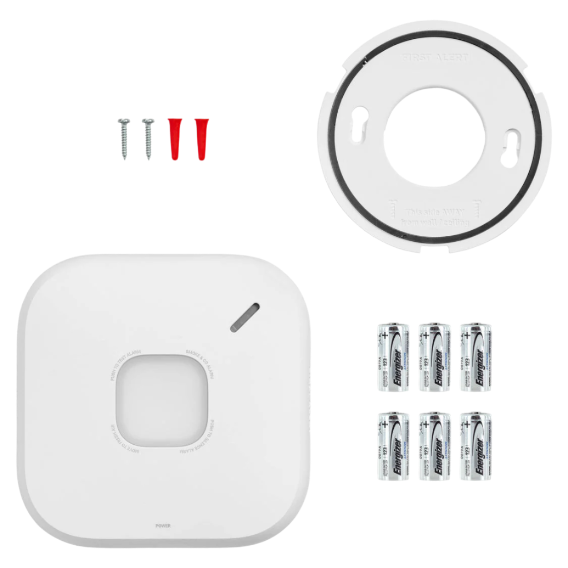 SC5 Smart Smoke & CO Alarm Battery Works w/Nest