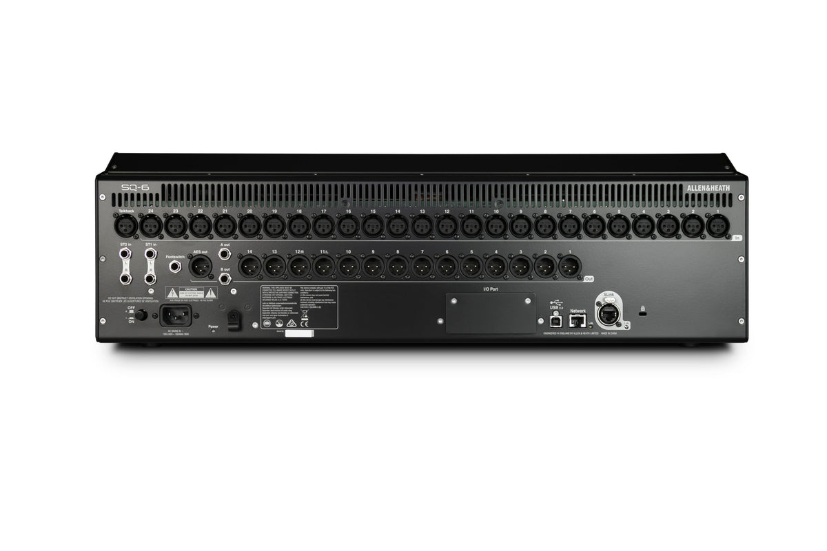 AH-SQ-6 48 Channel, 36 Bus, 25 Fader Digital Mixer