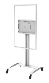 SR560-FLIP2 Rotational Cart for Samsung Flip WM55H/WM55R/WM65R Gloss White