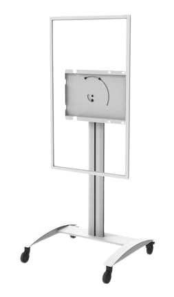 SR560-FLIP2 Rotational Cart for Samsung Flip WM55H/WM55R/WM65R Gloss White