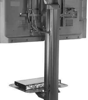 SR560M SmartMount®  Universal Cart For 32 - 75" TV's w/Metal Shelf