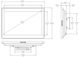 T-10 Glass 10” Full-glass Touchscreen for System Control