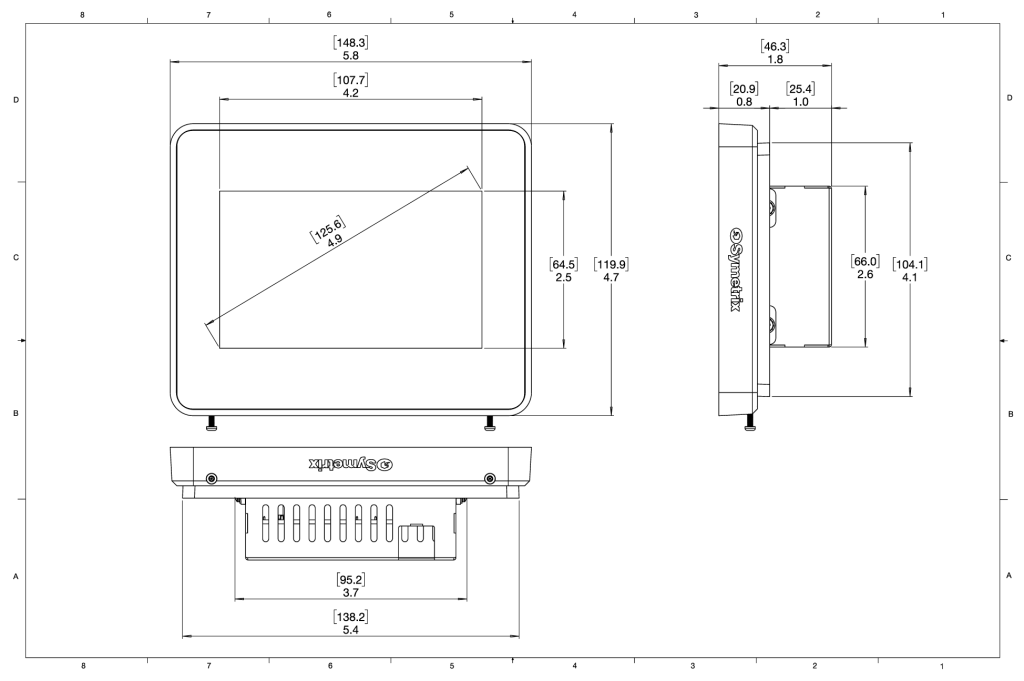 T-5 Glass 5” Full-glass touchscreen for system control (Updated)