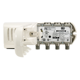 552280 Distribution Amplifier 2 Output 20dB Gain Adjustable Gain Control "F" domestic amplifier 3 outputs (2+TV): VHF/UHF