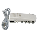 552380 Distribution Amplifier "F" domestic amplifier 4 outputs (3+TV): VHF/UHF 16dB Gain Adjustable