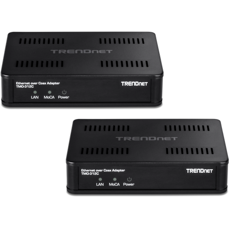TMO-312C2K Moca 2.5 Ethernet Over Coax Adapter (2-Pack)