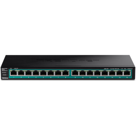TPE-TG161H  16-Port Gigabit Poe+ Switch
