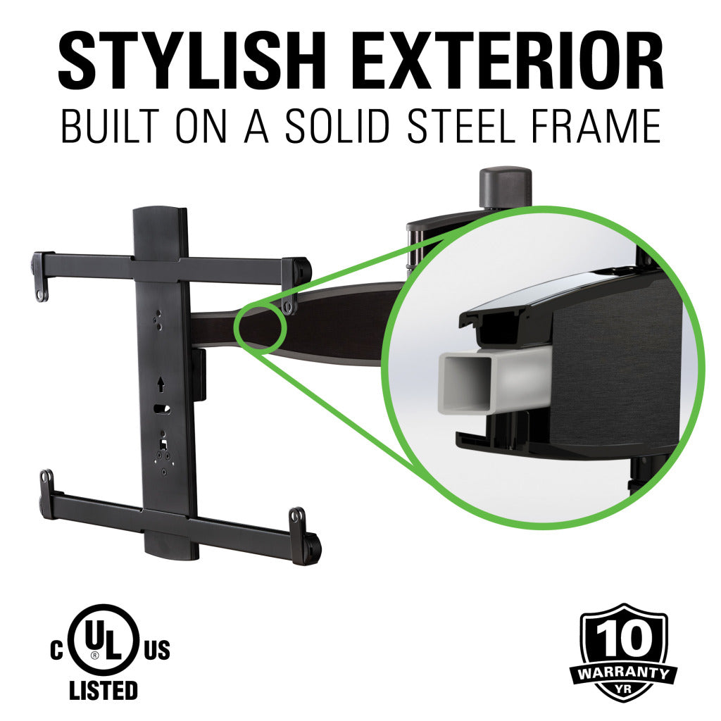 VDMF20-B1 Full-Motion+ Mount For 37" - 55" Flat-Panel TVs up 75 lbs.