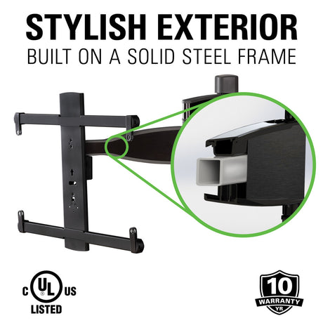 VDMF20-B1 Full-Motion+ Mount For 37" - 55" Flat-Panel TVs up 75 lbs.