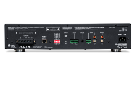 VMA1240 5-input Channel x 1-240W Output Channel Bluetooth Mixer/Amplifier