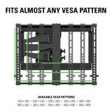 VMF620-B1 Full-Motion+ Mount For 37" - 55" Flat-Panel TVs up 75 lbs.