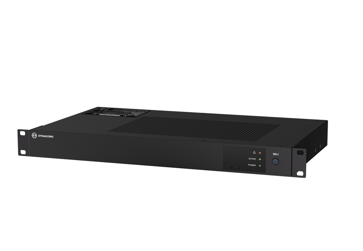 VZX-8-US 8-Zone Audio Processor Virtual Mixer with AMM, ANC, AGC, EQ with FIR