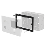 WB50/AF Adapter frame for WB50 to 3-gang