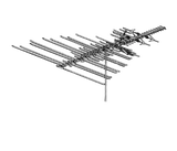 HD-8200U Deep Fringe Platinum HD Series TV Antenna VHF/UHF 33 VHF Elements 35 UHF Elements