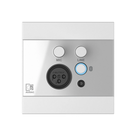 WP225 Universal Wall Panel with Microphone, Line Input & Bluetooth Receiver