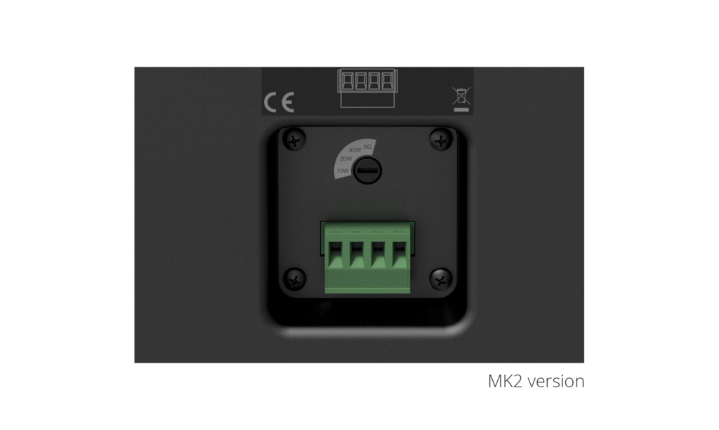 WX Outdoor Series Loudspeaker 8 ohm / 70V / 100V Includes Mounting Bracket (Pair)