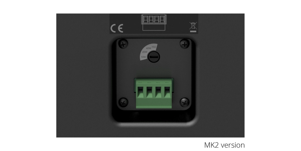 WX Outdoor Series Loudspeaker 8 ohm / 70V / 100V Includes Mounting Bracket (Pair)