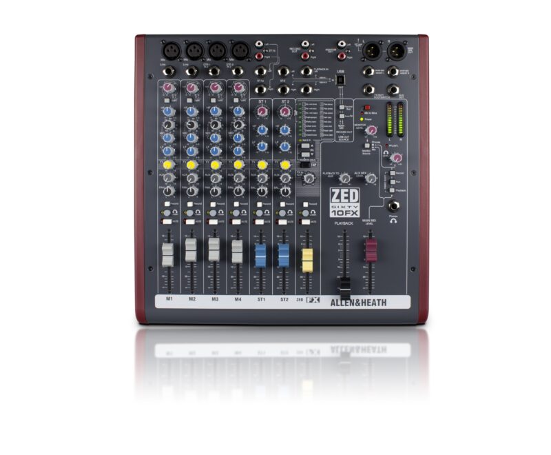 AH-ZED60-10FX with 60mm Faders
