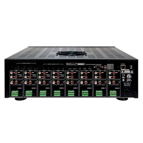AD-8x Distributed Audio System Amplified Eight Zone Eight Source