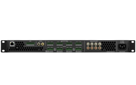 AMP-8-125 8 Channel 125W 8Ω, 4 Channel 70/100V 250W DSP Matrix Amplifier
