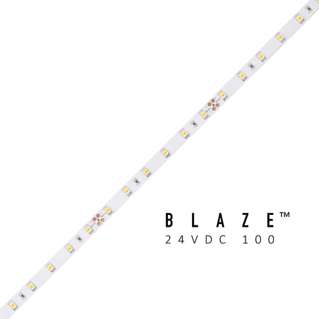 BLAZE 100 LED Tape Light 24V 3000K 16.4' Spool