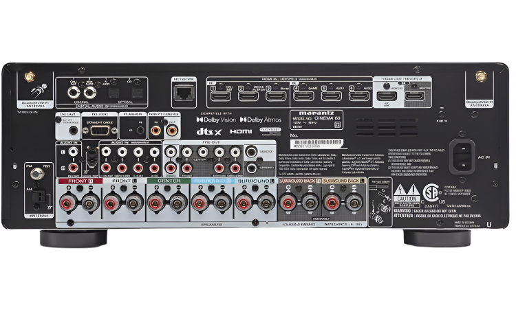 CINEMA60 7.2 Channel 100W AV Receiver