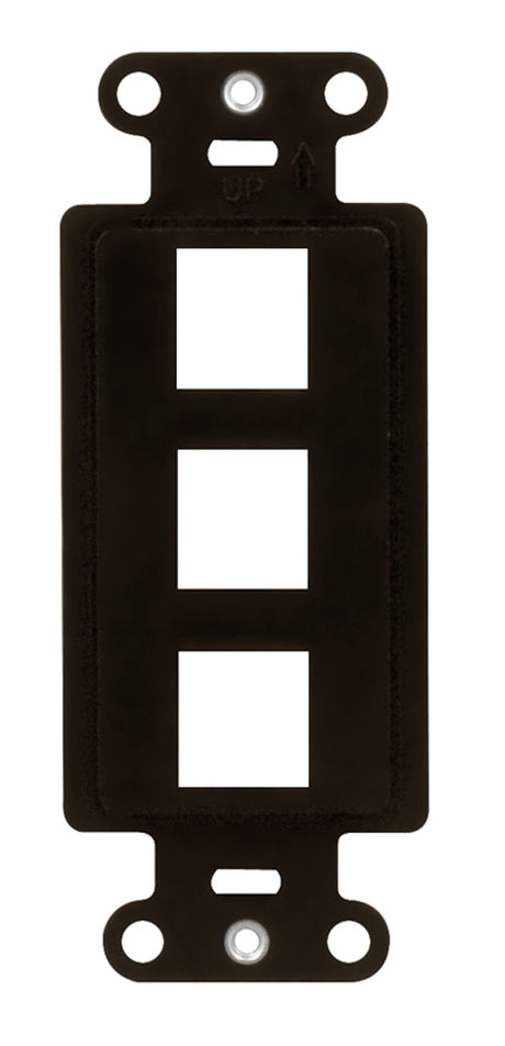 WP3413 3-Port Decorator Outlet Strap