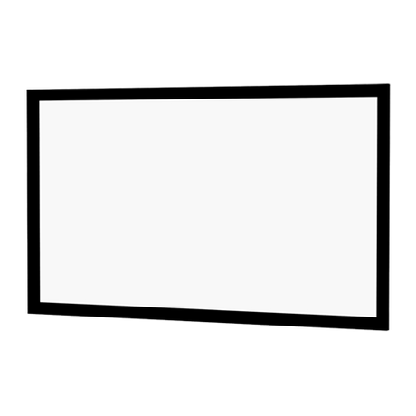 Da-Lite CC106D10 QS 106" Fixed 16:9 Frame Da-Mat Cinema Contour Wide Bezel Screen