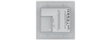 DA22XLR-WP-US-V2 Line / MIC 2+2 XLR Dante® Audio Wall Plate