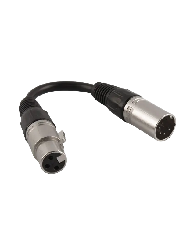 DMX3F5M 3-Pin F To 5-Pin M