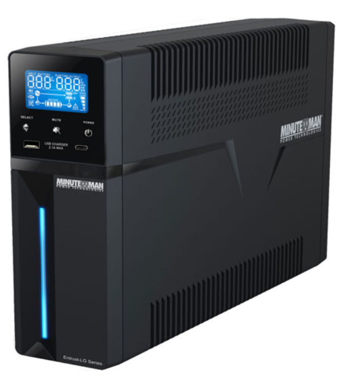 ETR1000LGU UPS 1000 VA Line Interactive With 10 Outlets