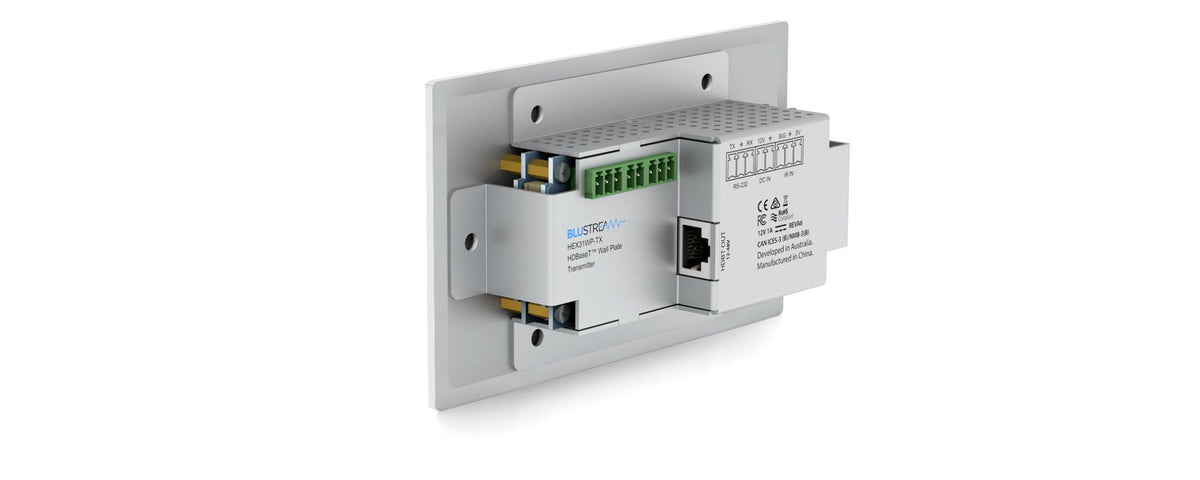 HEX31WP-TX 2 x HDMI & 1 x USB-C Wall Plate HDBaseT™ Transmitter