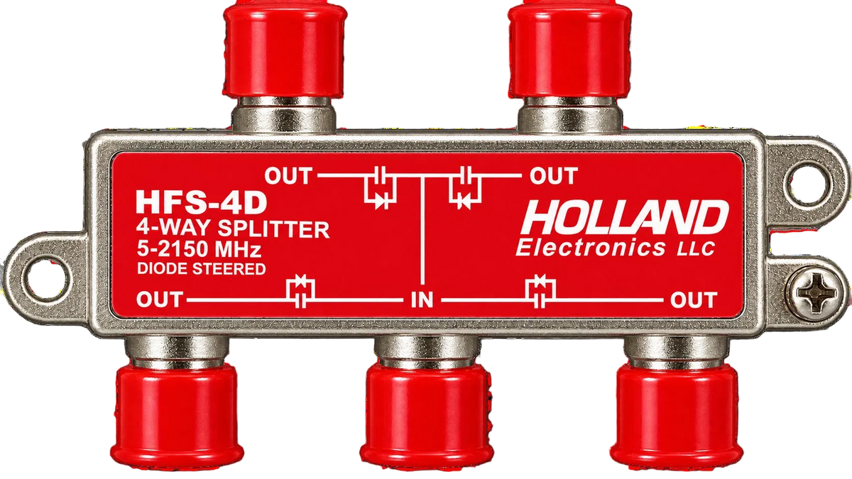 HFS-4D 4-Way Diode Steered Splitter