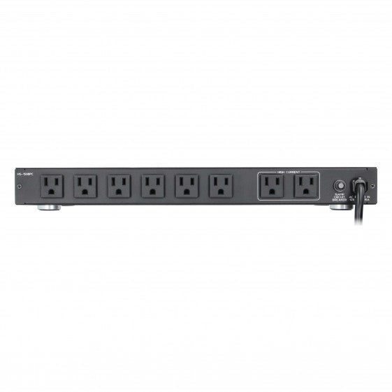 HS-1508PC 8 Outlet Rack Mountable Non-Sacrificial Surge Protector