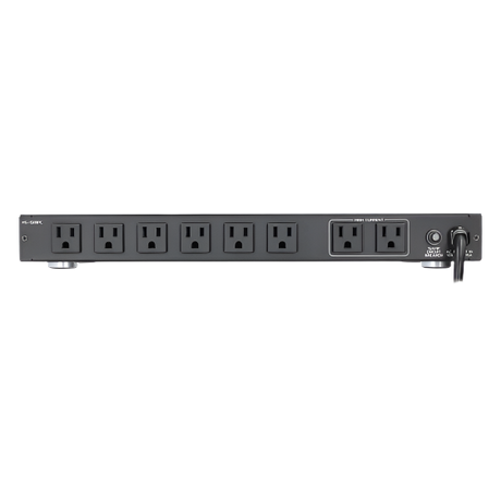 HS-1508PC 8 Outlet Rack Mountable Non-Sacrificial Surge Protector