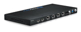 HSP14CS 4-Way 4K HDBaseT™ CSC Splitter 70M