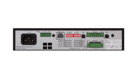 V600:2-US Power Amplifier 600W 2 Channel