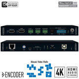 KD-IP1022ENC-II 4K AV Over IP System Encoder With Independent Av, Mosaic Video Wall