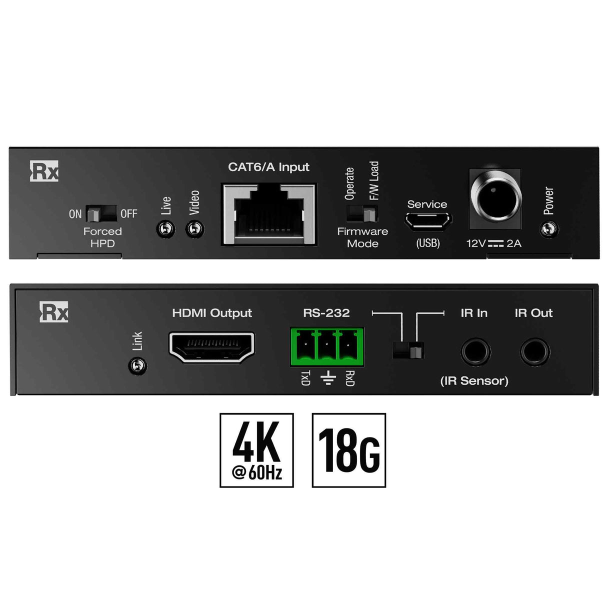 KDX444LP HDMI over 70m CAT6 Extender Set