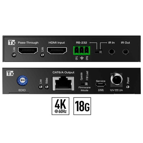 KDX444LP HDMI over 70m CAT6 Extender Set