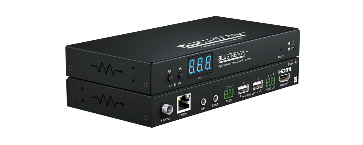 IP50HD-RX Contractor Series HD Video Receiver Over 100mbps Network