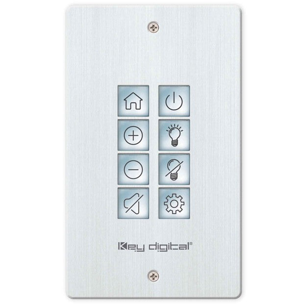 KD-WP8-3 8 Button Web UI Programmable IP Control Wall Plate Keypad