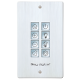 KD-WP8-3 8 Button Web UI Programmable IP Control Wall Plate Keypad