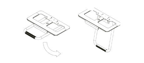 Camera (Sound bar) Bracket