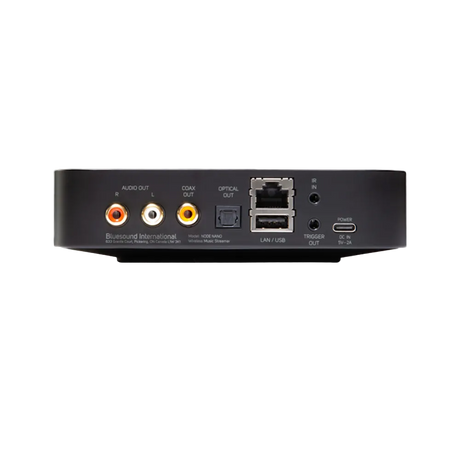 Node Nano Wireless Multi-Room Hi-Res Music Streamer Black