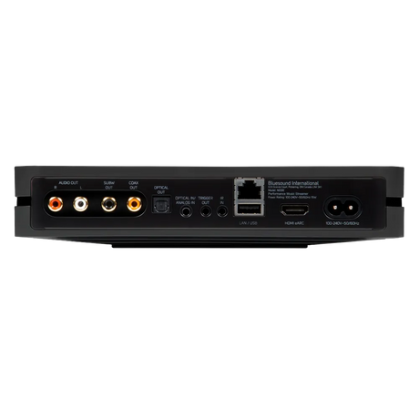 Node Wireless Multi-Room Hi-Res Music Streamer Black